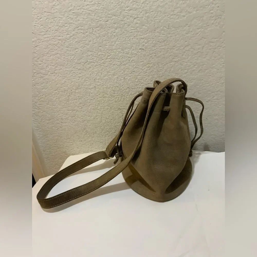 Vintage Coach Sonoma Pebbled Nubuck leather Drawstring Bucket Bag #4931